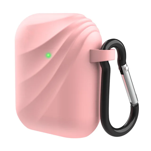 

Streamline Silicone Case Cover for Airpods Earphone Protective Cover for Apple Earphone Protective Cover with Hook