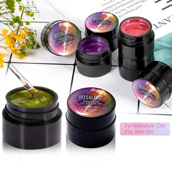 

Cat Eye Painting Color Gel Nail Gel Polish Drawing UV Gel 5ml 6 Colors Line Varnish High Concentrations Bright-coloured Colour