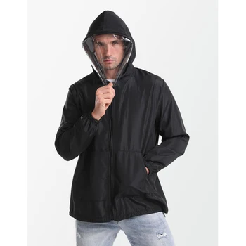 

Anti Flu Washable Protective Suit Isolated Clothing Jacket Hat With Mask Waterproof Removable Epidemic Prev Beekeeping Clothes