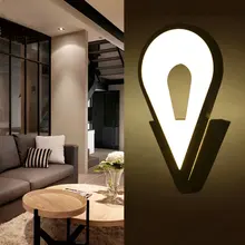 8023 акриловая Великолепная Современная Минималистичная креативная прикроватная вешалка лампа модная и индивидуальная прикроватная настенная лампа для спальни