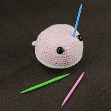 3 pz/set Scanalato Cavo Titolare Del Punto di Lavoro A Maglia Punto Marcatori FAI DA TE Ago Arti Del Mestiere di Lavoro A Maglia Titolare Ago Strumenti di Cucito(China)