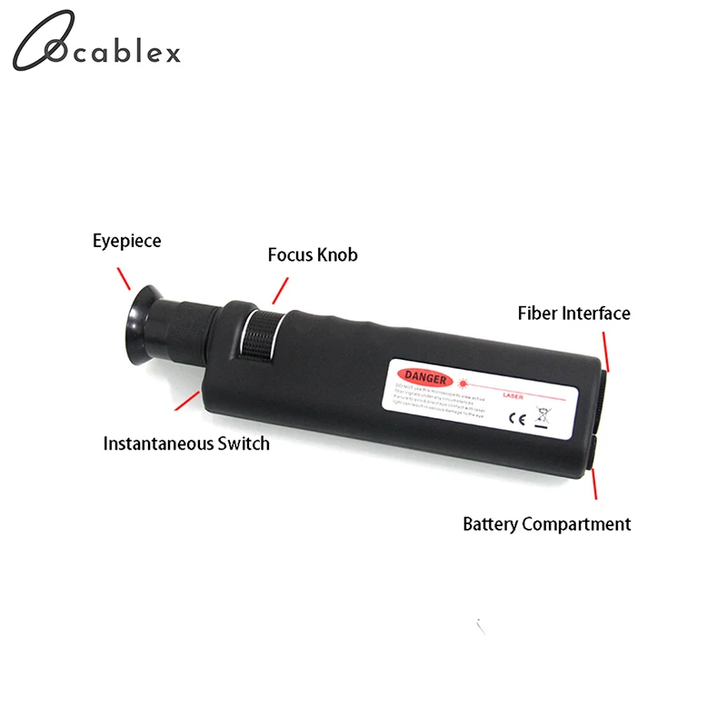 400x Fiber Optical Inspection Microscope LED