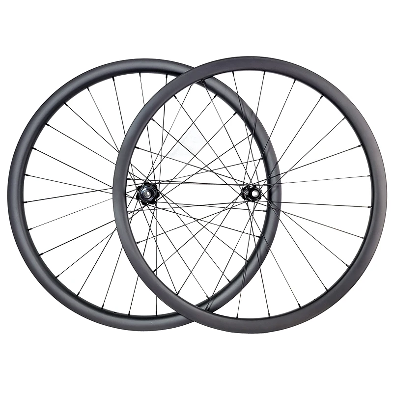 1229g 29er MTB XC 30mmx30mm Asymmetric clincher tubeless carbon wheelset UD 3K 12K matte glossy Novatec D411CB DT350 HG XD bike | Спорт и