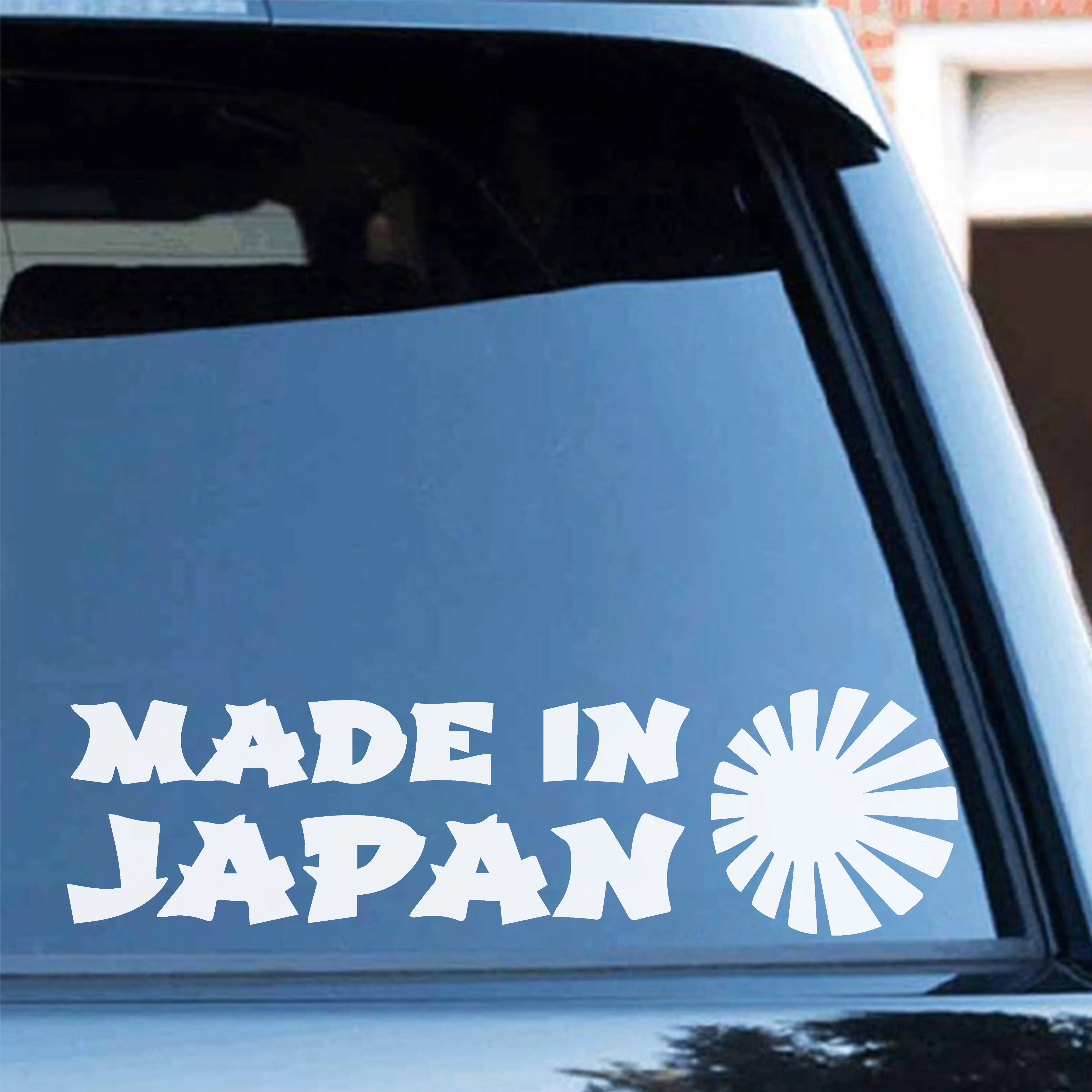 10 Kinds Of Japanese Car Sticker Funny Wrap Vinyl  Art Text Mountains Cars Stickers to cover scratches Car-styling Accessories