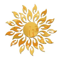 Импортные товары Горячая солнцезащитное зеркало стикер гостиная спальня фон украшения из акрила зеркало стикер s D1011