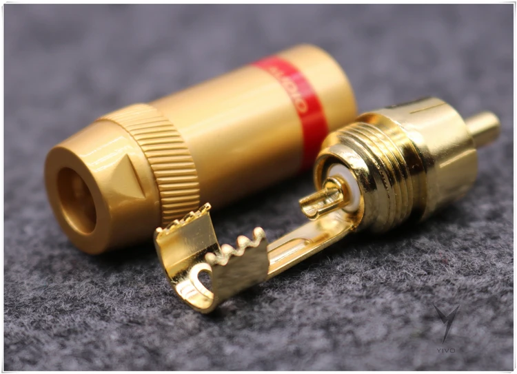 YIVO RP001# RCA audio plug connector 06