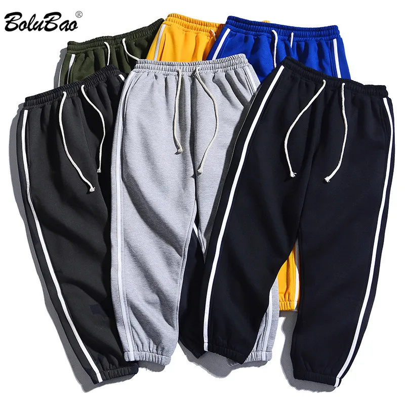 BOLUBAO мужские уличные спортивные штаны осенние мужские эластичные Брендовые брюки модные удобные мужские брюки-карандаш для бега
