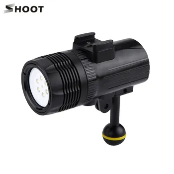 

Shoot XTGP 460 1500LM Waterproof LED Diving Light for Underwater Flashlight Camera Accessory for GoPro Hero 7 6 5 Black Xiao Yi
