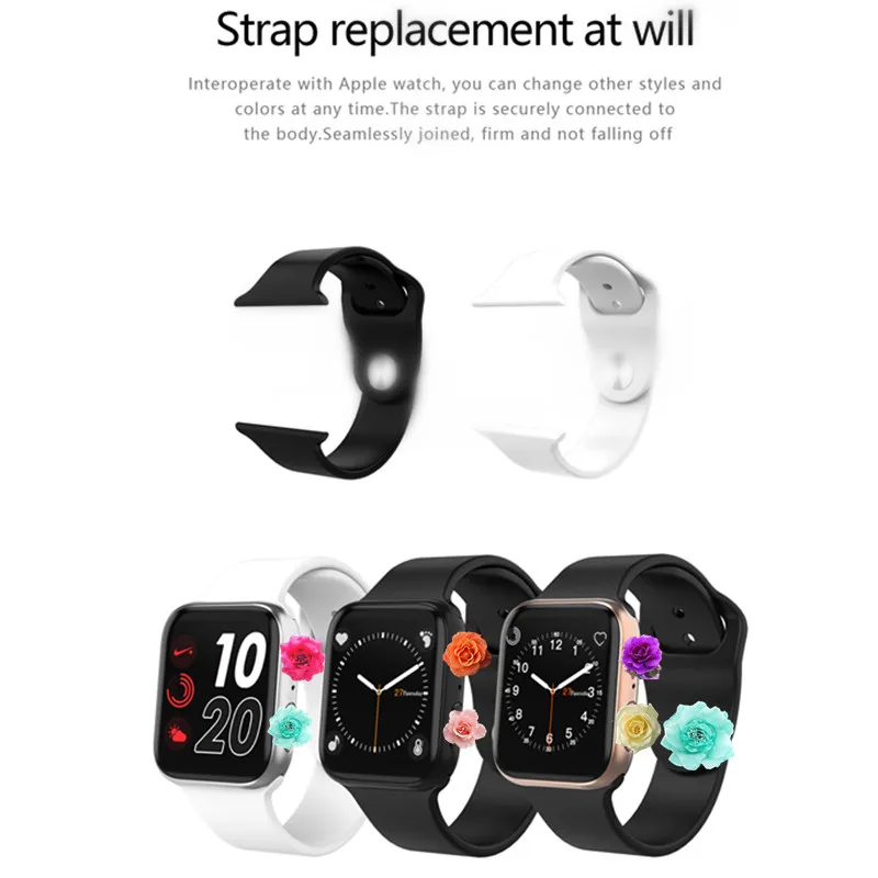 GOLDENSPIKE IWO9 Смарт-часы серии 4 44 мм с gps Спорт монитор сердечного ритма Smartwatch для iOS iPhone Android телефон-часы