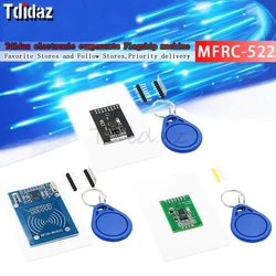 High Quality MFRC-522 RC522 RFID NFC Reader RF IC Card Inductive Sensor Module For Arduino Module + S50 NFC Card + NFC Key Ring