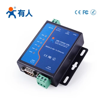 

Serial Server Industrial Grade 485 to Ethernet Dual Serial to Ethernet Network Port Genuine TCP232-410S