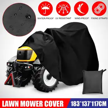 

183x137cm Lawn Mower Cover Waterproof Snowblower Cover Shade UV Protection Tractor Covers For Yard Garden Furniture Motorcycle