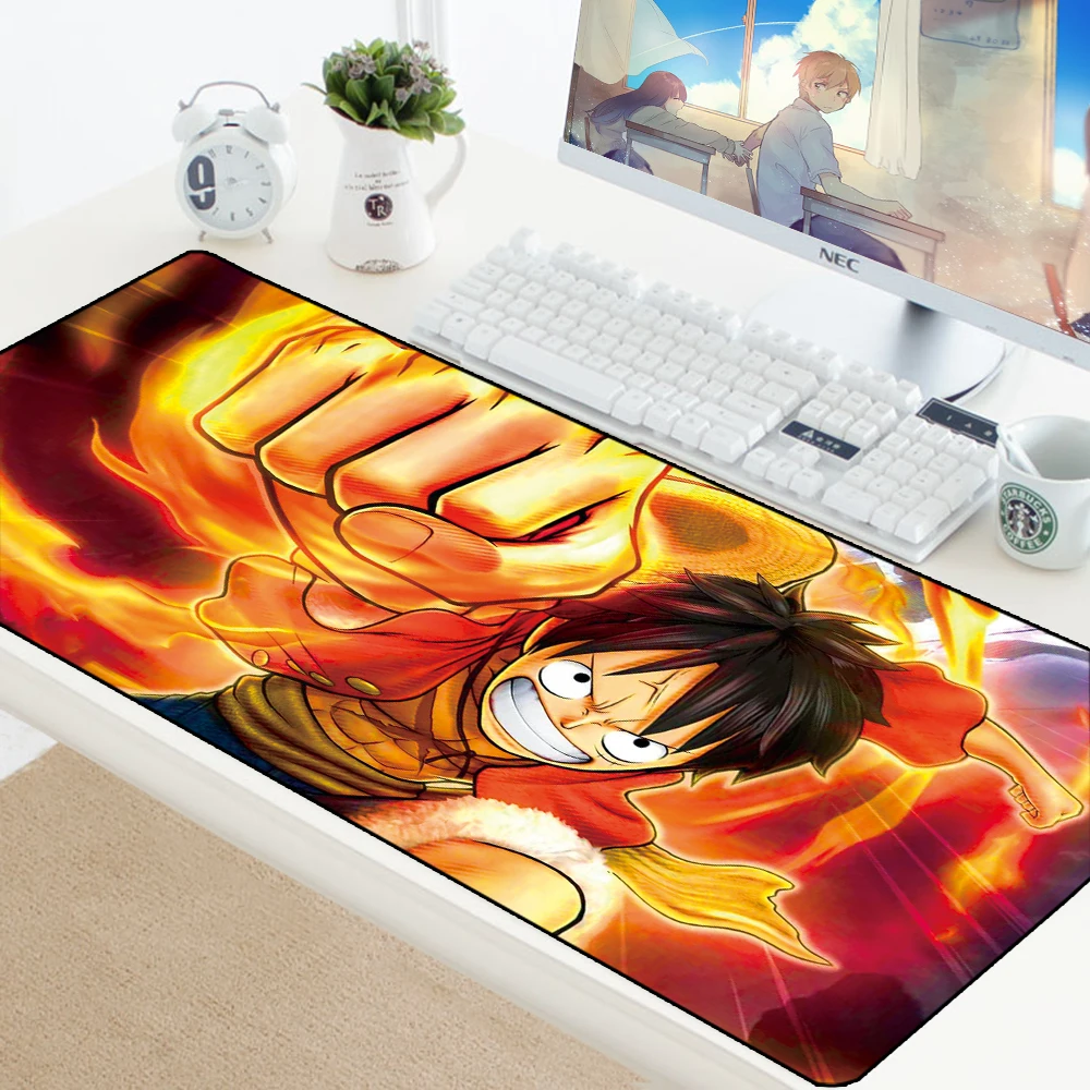One Piece Large Mouse Pad for Laptop Anime Rubber Mouse Pad xl Gamer Desk Pad Computer Keyboard Gam