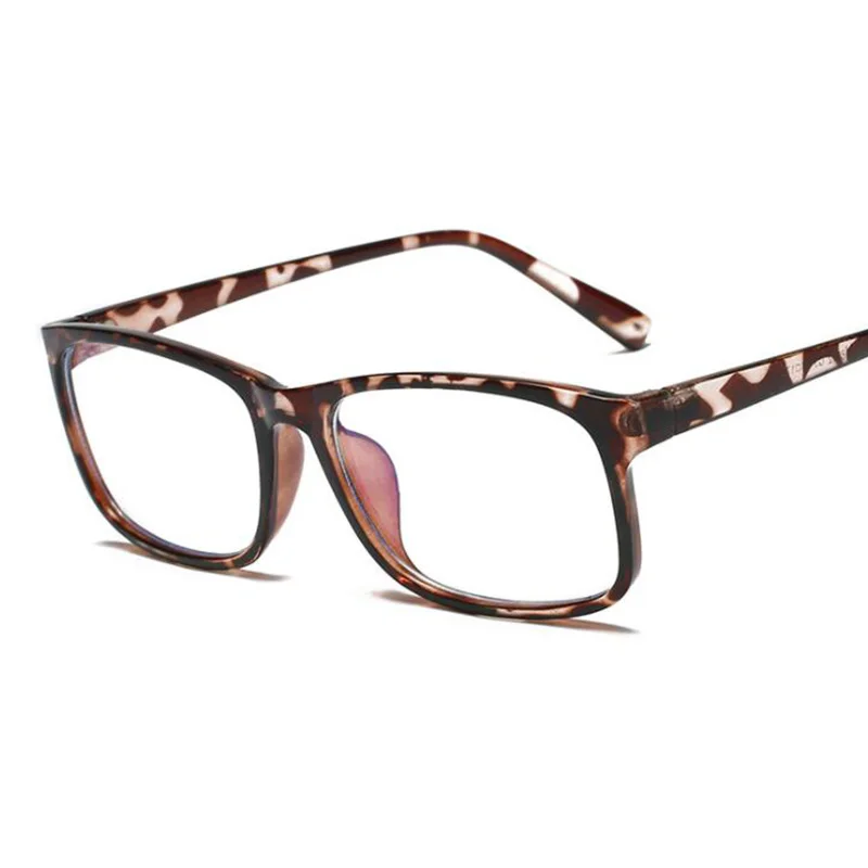 Leopard RBENN анти-голубые лучи очки для женщин и мужчин компьютерные очки для компьютера желтые линзы анти-голубые световые очки по назначению рамки - Цвет оправы: Leopard
