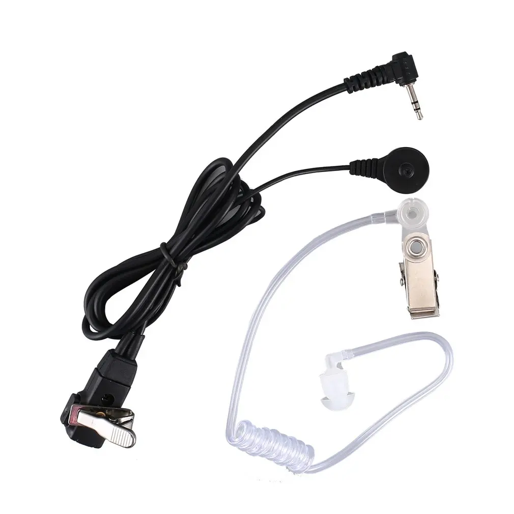 1 контактный скрытый акустический трубчатый наушник для Motorola MD200TPR COBRA Talkabout Walkie