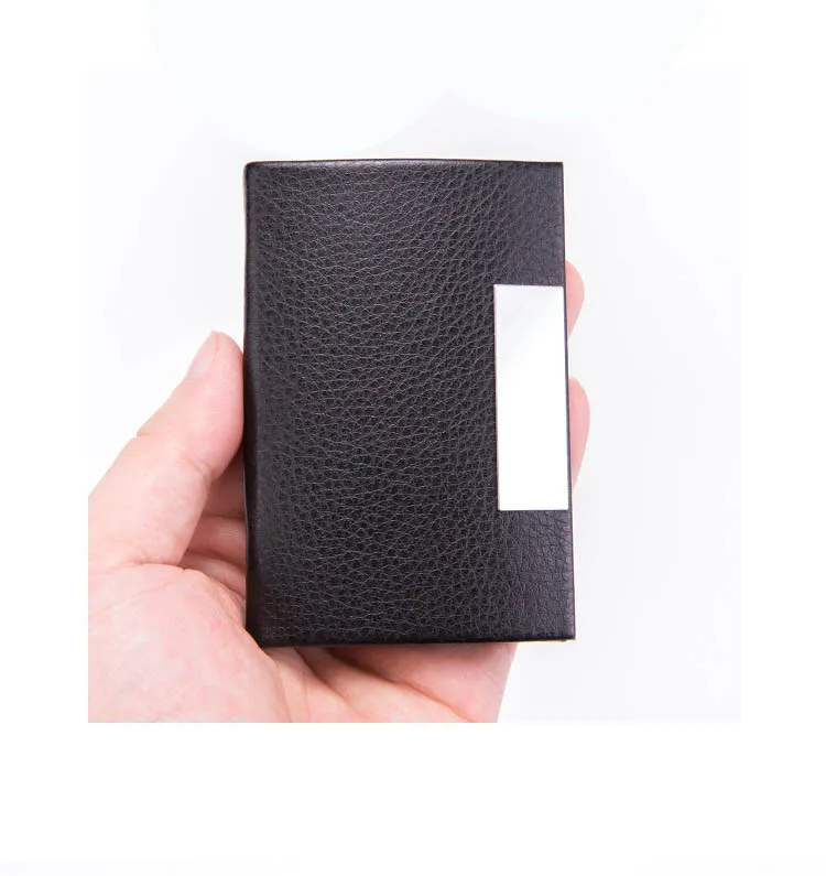 Bisi Goro держатель карты набор RFID чехол для карты Модный мужской держатель для ключей и Wo мужской Противоугонный чехол для ID карты с коробкой бизнес-подарок