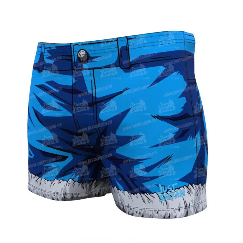 

Anime Dragon-Ball Z Saiyan Son Goku Shorts Men's Quick Dry Breathable Sweat High Elastic Fitness Men's Casual 3d Pattern Shorts