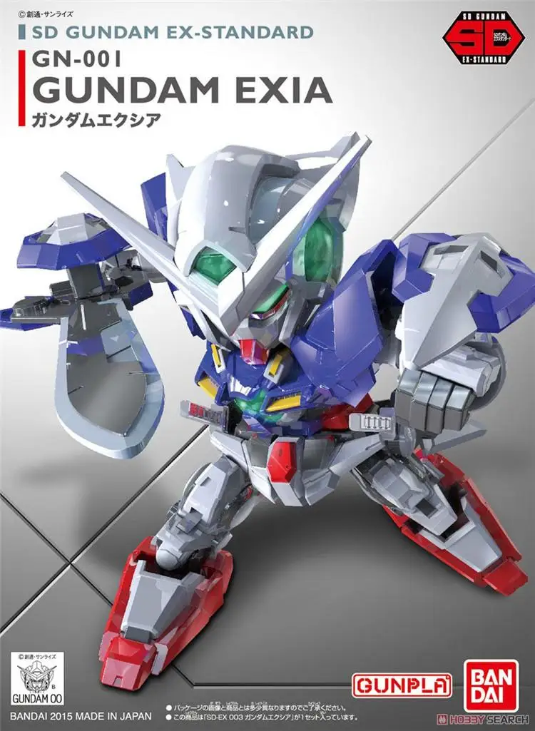 Bandai Gundames 02753 SD BB EX Стандартный Exia мобильный костюм сборные модели наборы