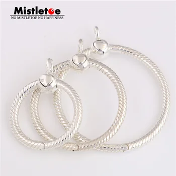 

Mistletoe 925 Sterling Silver Moments Small, Medium, large O Pendant Fit European Necklace Jewelry