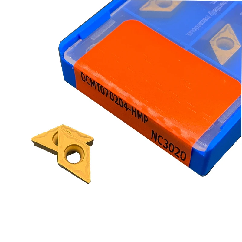 DCMT070204 DCMT11T304 DCMT11T308 HMP NC3020 внутренний твердосплавный инструмент для обработки деталей вращения вставка для стали токарного станка с ЧПУ