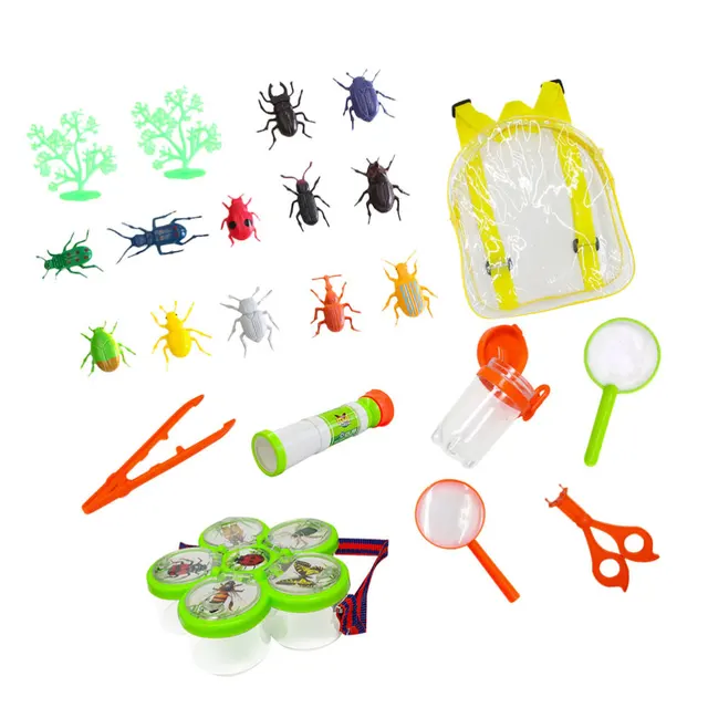 triatlon fluiten Verbanning 22Pcs Insect Observeren Speelgoed Simulatie Insecten Planten Vergrootglas  Vangen Gereedschappen Kit Educatief Props - AliExpress