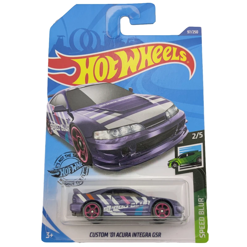 2020-97 Hot Wheels 1:64 Car CUSTOM01 ACURA INTEGRA GSRMetal литая модель автомобиля детские игрушки подарок