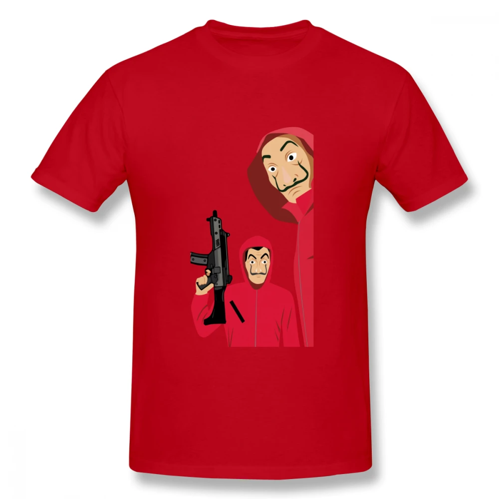 La Casa De Papel Galaxy Prime Casual O-Neck Men's Basic Short Sleeve T-Shirt 100% Cotton Tee Shirt Printed men clothes 2019