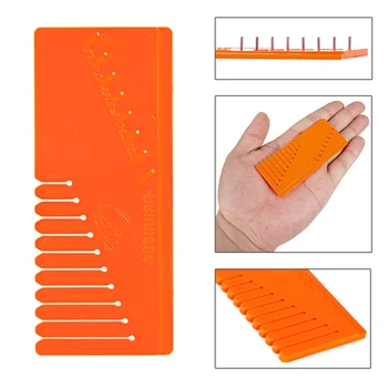 

Knotted Board Feeder Fishing Hair Length Fishing Leader Fishing Accessories Carp Hair Gauge Feeder Coarse Fish Measurement Tool