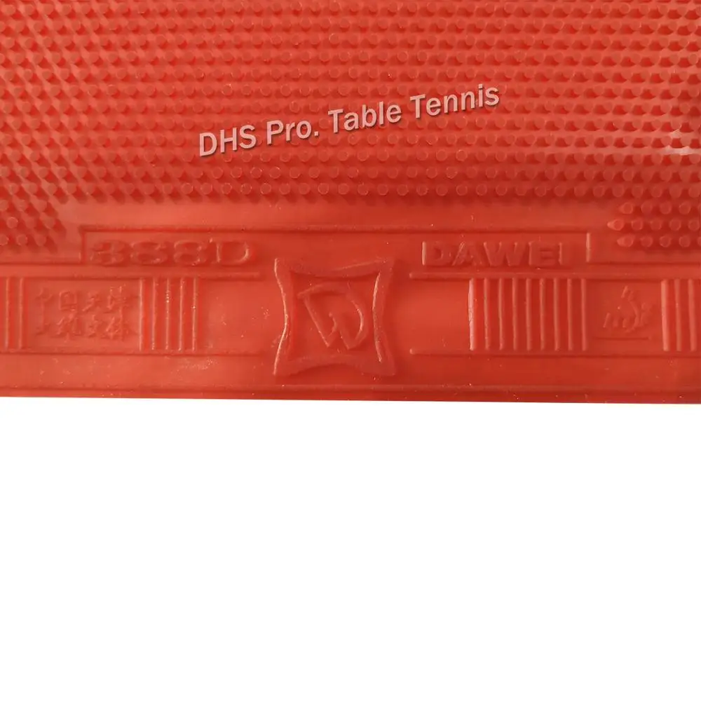 Dawei 388D длинные пипсы из резины для настольного тенниса без губки
