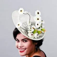 Mingli Tengda, свадебная тиара из конопли, аксессуары для волос, вечерние шляпы с цветами, элегантная женская шляпа, птичья клетка, свадебная повязка на голову для невесты, для свадьбы