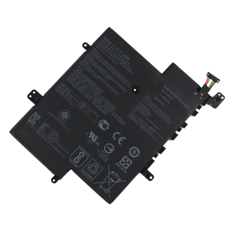 Kede 7,6 V 38WH 4840 мА/ч, C21N1629 Аккумулятор для ноутбука ASUS E203N планшет 2ICP4/59/134