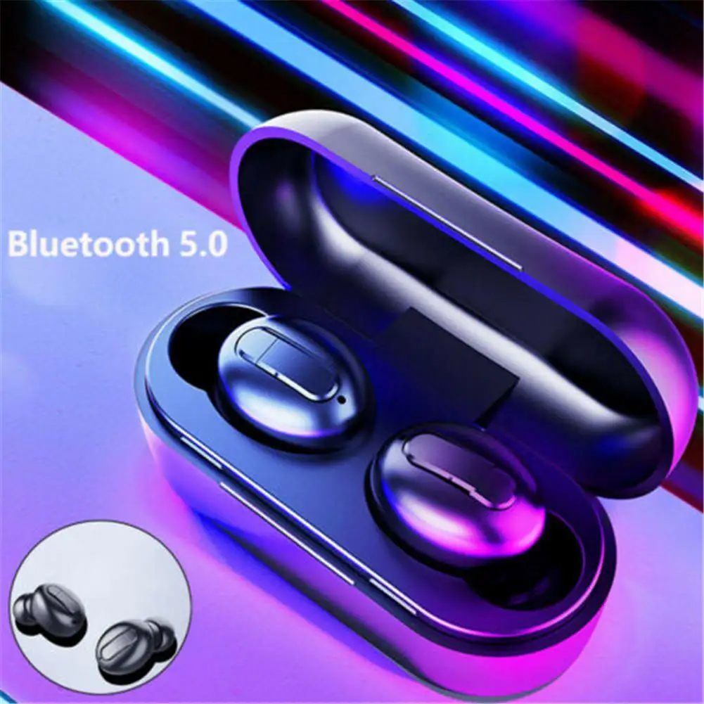 Bluetooth Wireless Headsets TWS Earphones Mini Earbuds with Microphone for iPhone Android Samsung LG Huawei P40 P30 Motorola E G
