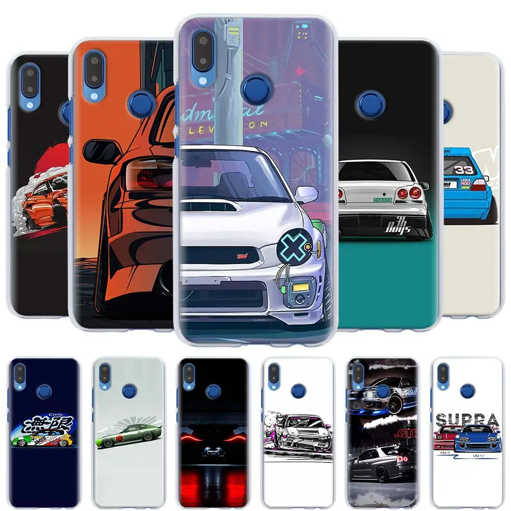 Горячая Nurburgring Супер гоночный автомобиль чехол Чехол для Honor Y5 Y6 Y7 Y9 huawei Y5 Y6 Y7 Y9 Nova 5 5i Pro 5T жесткий чехол