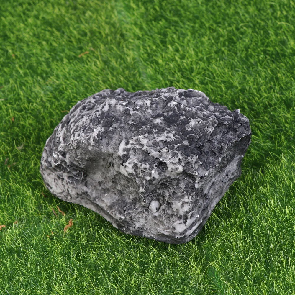 LLavero de piedra Artificial oculta, caja de almacenamiento, 1 unidad