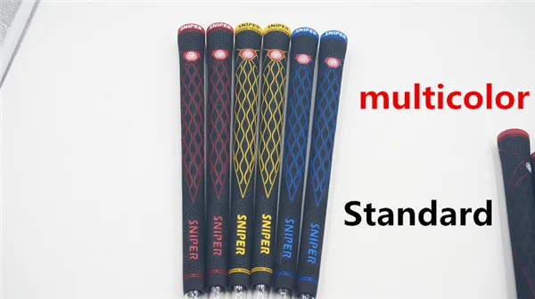 multicolor Sniper Golf grip Ограниченная серия/стандартная железная древесина три цвета на выбор 10 шт./лот большое количество скидка - Цвет: multicolor