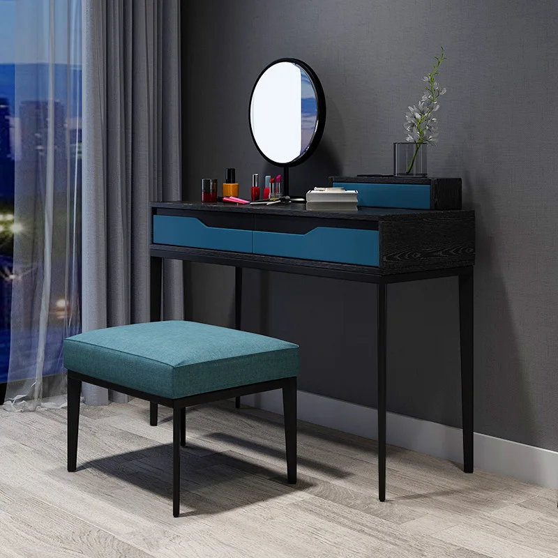 Minimalist Ins Wind Net Red Dressing Table Bedroom Modern Simple Mini Makeup Small Apartment Stool | Мебель