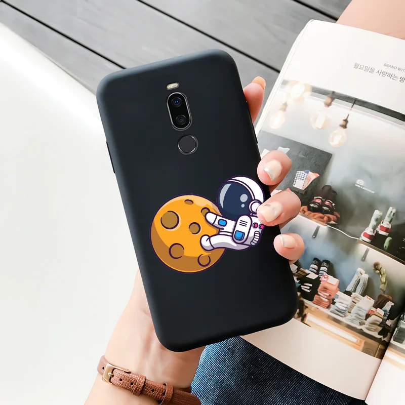 Cases For Meizu Astronaut TPU Soft Shell For Meizu X8 Case Personality Tide Shell For MEIZU X8 Case Silicone Edging Matte Phone For MEIZU meizu phone case with stones Cases For Meizu