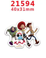 21594 30 шт. плоское украшение из смолы Мультяшные полимерные pr21553 - Цвет: 21594