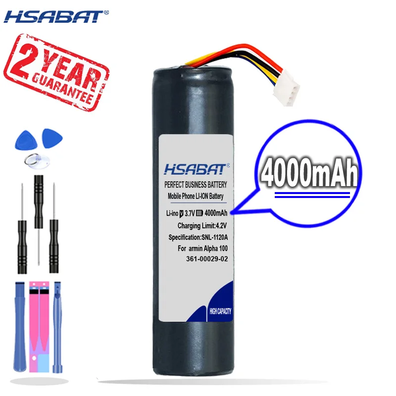 Новое поступление [HSABAT] 361-00029-02 батарея для Garmin Alpha 100 DC50 GAA002 GAA003 GAA004 T5 TT10 устройство