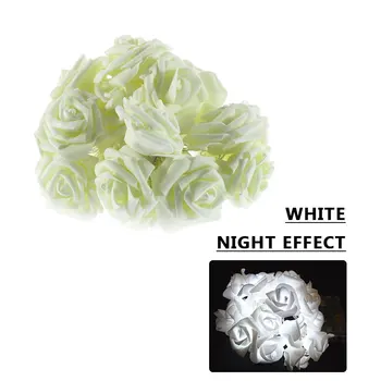 

Rose Led 2 Meter Home & Garden Wedding Romantic Lighting Chains 20LED with Battery Curtains String Lights Outdoor Party Light