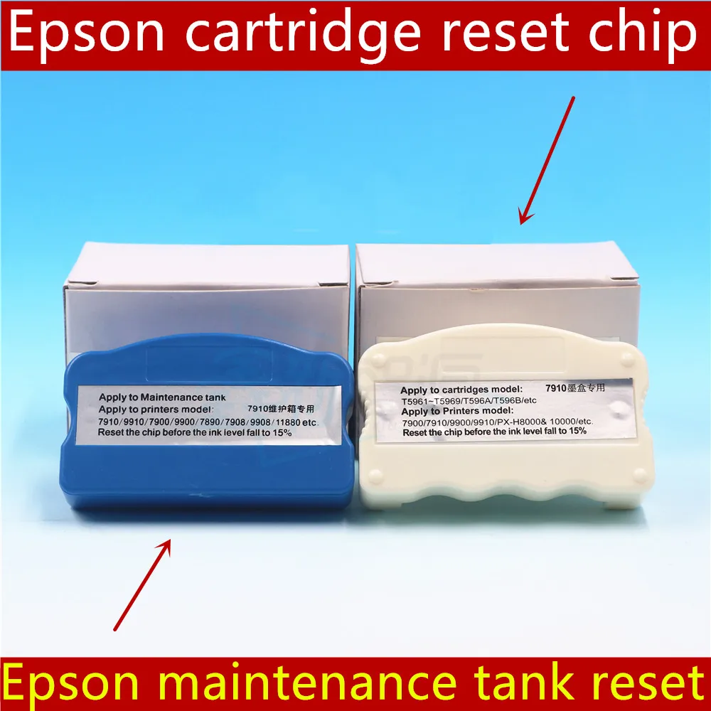 Сброс чипов картриджей Epson 7910/9910/7900/7890/7908 | Компьютеры и офис