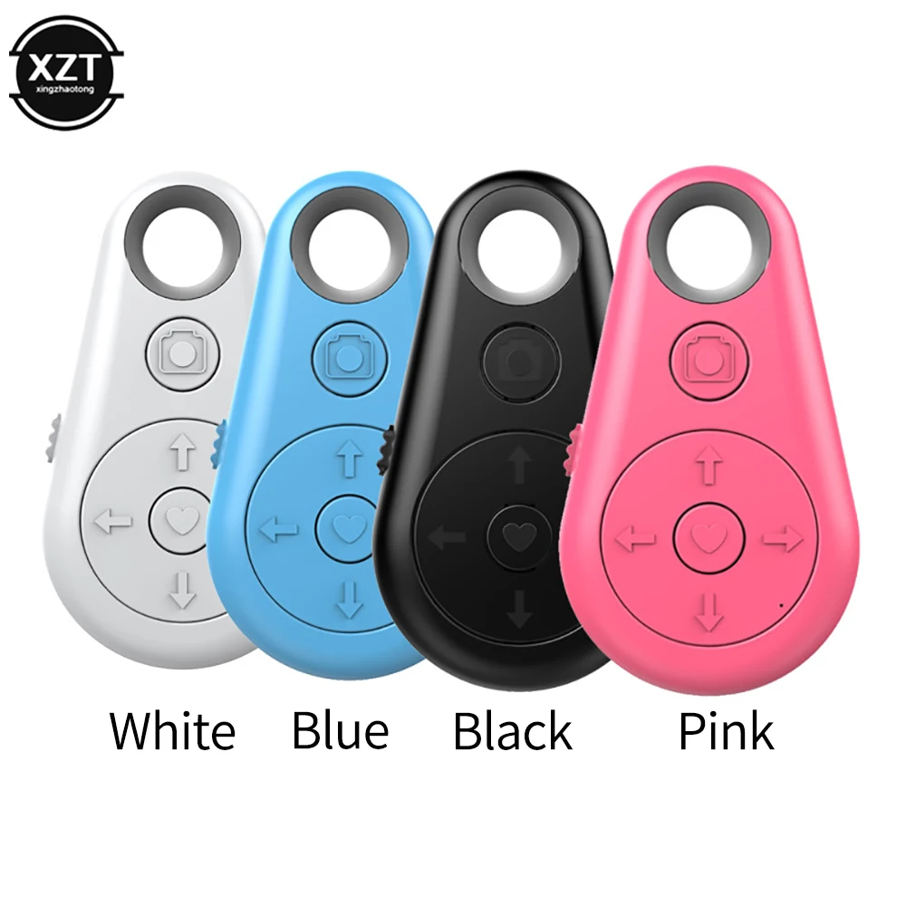Teléfono Móvil Universal Bluetooth Control remoto botón Selfie Cámara obturador para TikTok E-book Página de giro para SamSung Xiaomi