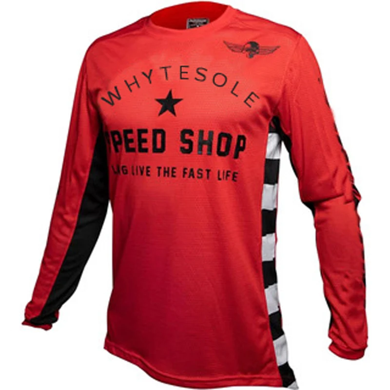 04 SPTGRVO LairschDan moto cross jersey mx moto Горные Джерси ropa горный велосипед Джерси Мужская гоночная одежда эндуро mtb футболка - Цвет: 04