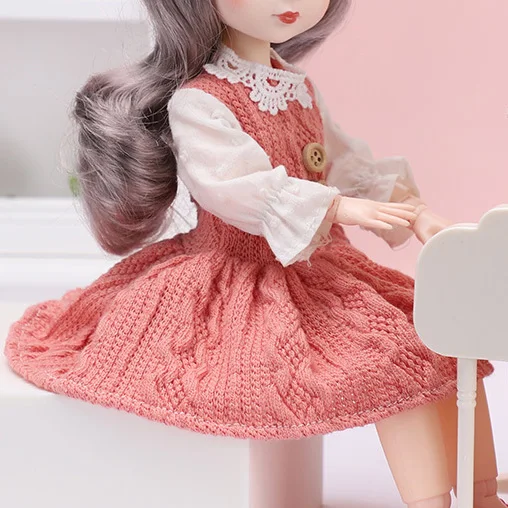 1-6-Doll-Clothes-Daily-Suit-Outfits-Cute-Skirt-Overalls-Fashion-Denim-Coat-Clothes-For-30cm (4)