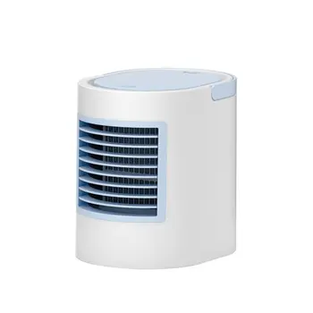 

Mini Portable Usb Air Conditioner Humidifier Purifier Light Desktop Air Cooling Fan Air Cooler Fan For Office Household
