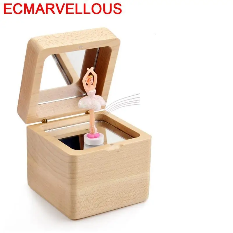 Аксессуары для украшения дома Karuzela Pozytywka механизм De Wooden Musica Carousel caja музыкальный