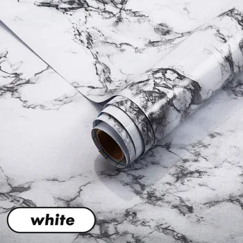 

5 Marble Wall Stickers Granite Vinyl Wallpaper Waterproof Kitchen Wall Stickers Imitation Marble Anti-oil Anti-fouling Sticker