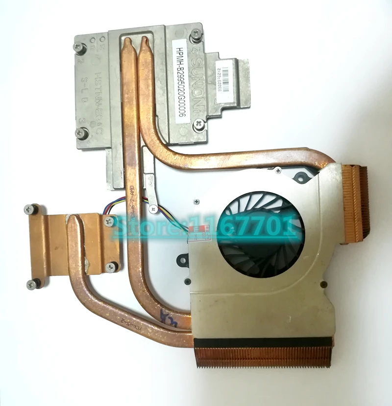 HP DV6-6000 640425-001 AMD散热_3