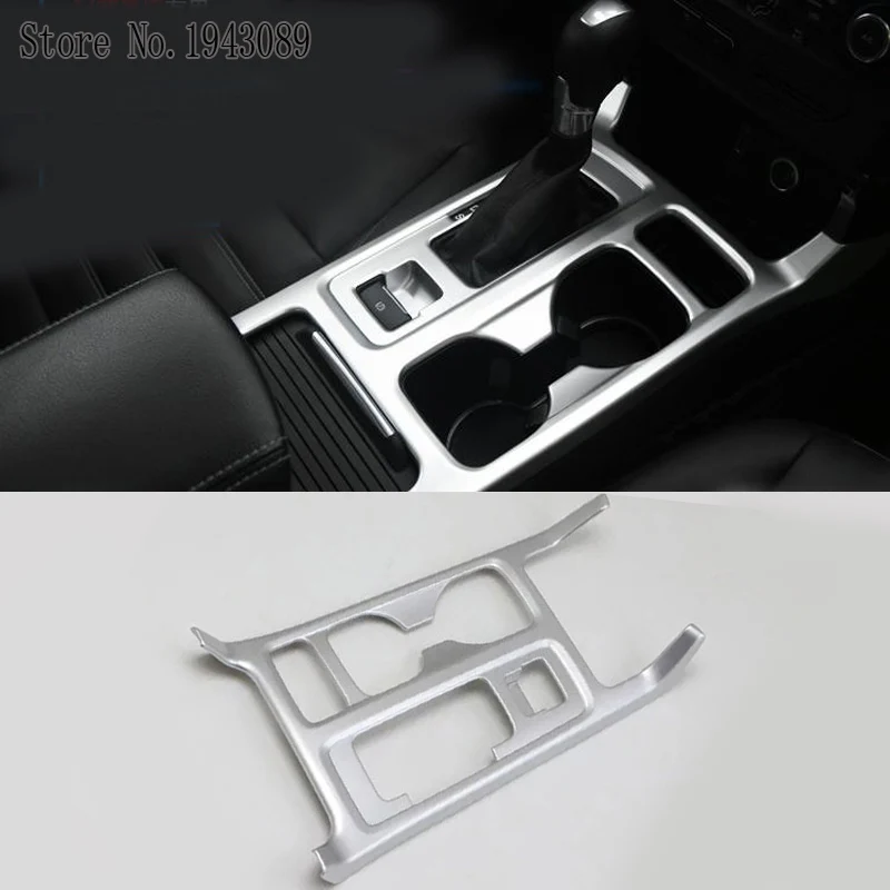 

For Ford Escape Kuga 2017 2018 Chrome a/t Auto Knob Model Gear Shift Panel Cover Trim Bezel Frame Molding Garnish Decoration