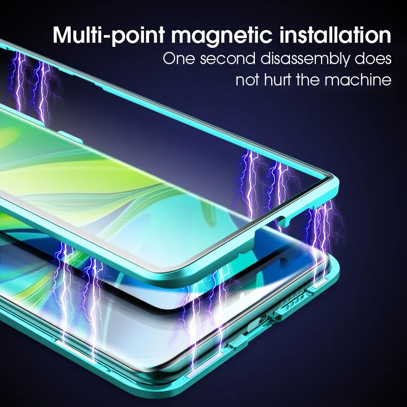 360 металлический магнитный чехол на для Xiaomi mi Note 10 Pro mi CC9 Pro сяоми ксиоми ми Ноут 10 про ми cc9 про двойной чехол из закаленного стекла на для Xiaomi mi Note10 pro mi cc9pro